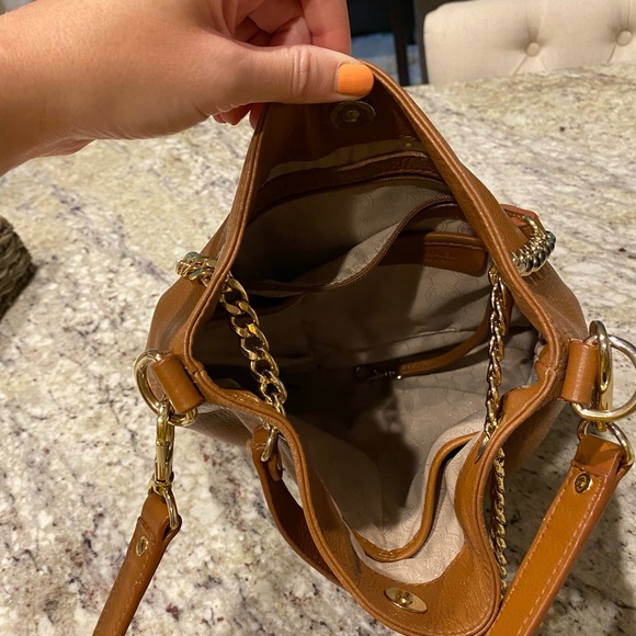 Michael Kors Leather Crossbody Purse - Picture 3 of 4